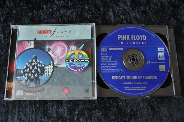 Grote foto pink floyd in concert delicate sound of thunder cdi video cd spelcomputers games overige games