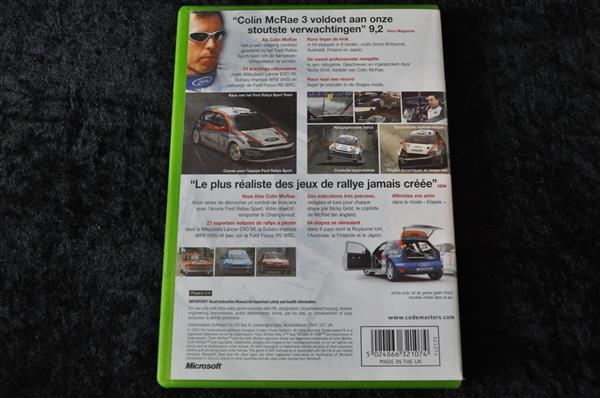 Grote foto colin mcrae rally 3 xbox spelcomputers games overige xbox games