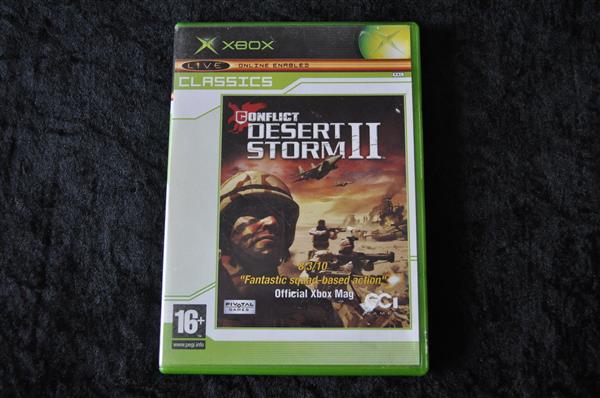 Grote foto conflict desert storm ii xbox classics spelcomputers games overige xbox games