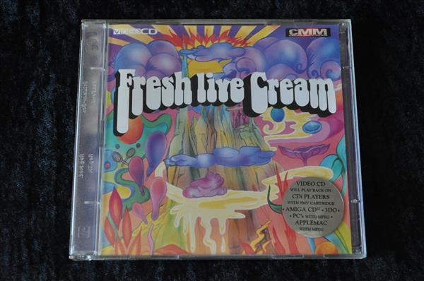 Grote foto fresh live cream cdi video cd spelcomputers games overige games