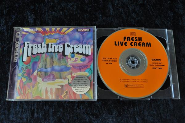 Grote foto fresh live cream cdi video cd spelcomputers games overige games