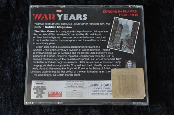 Grote foto the war years europe in flames cdi video cd spelcomputers games overige games