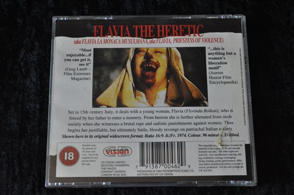 Grote foto flavia the heretic cdi video cd spelcomputers games overige games