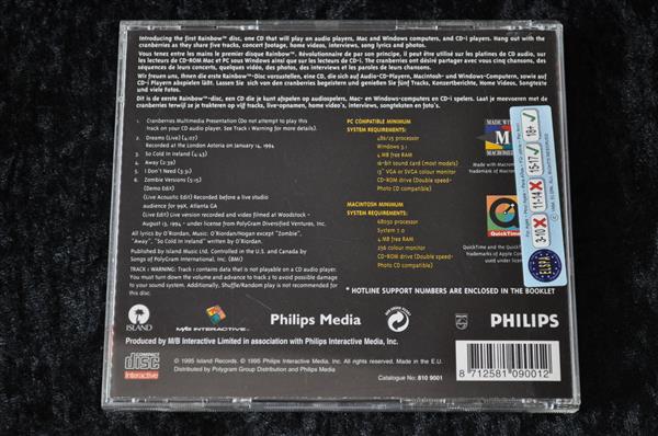 Grote foto the cranberries doors and windows philips cdi video cd spelcomputers games overige games