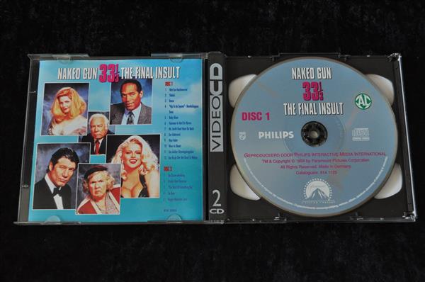 Grote foto naked gun 33 1 3 the final insult philips video cd cdi spelcomputers games overige games