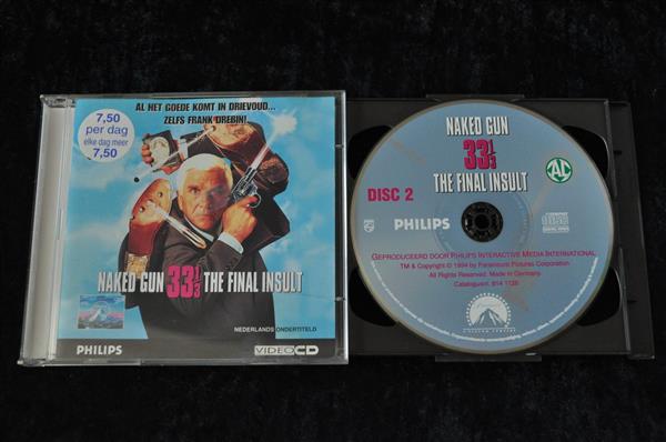 Grote foto naked gun 33 1 3 the final insult philips video cd cdi spelcomputers games overige games