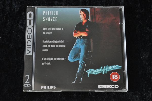 Grote foto road house patrick swayze philips video cd cdi spelcomputers games overige games