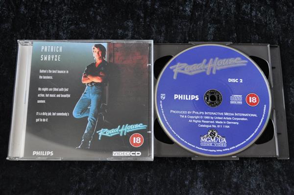 Grote foto road house patrick swayze philips video cd cdi spelcomputers games overige games