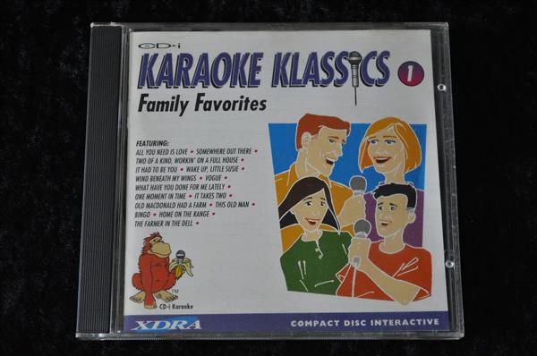 Grote foto karaoke klassics 1 family favorites cdi spelcomputers games overige games