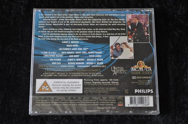 Grote foto a view to a kill james bond cdi video cd sealed spelcomputers games overige games