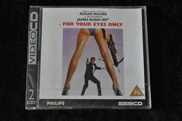 Grote foto for your eyes only james bond cdi video cd sealed spelcomputers games overige games