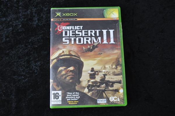 Grote foto conflict desert storm ii xbox spelcomputers games overige xbox games