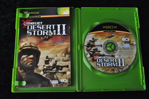 Grote foto conflict desert storm ii xbox spelcomputers games overige xbox games