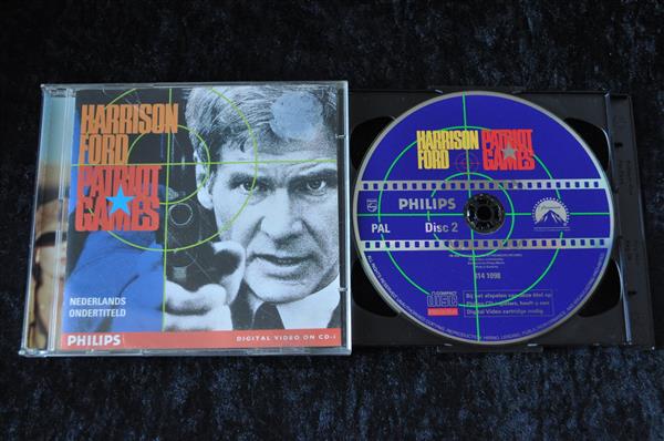 Grote foto patriot games harrison ford cdi video cd spelcomputers games overige games