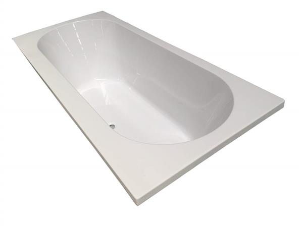 Grote foto portus rd inbouw ligbad 190 90 49 cm wit duo doe het zelf en verbouw sanitair