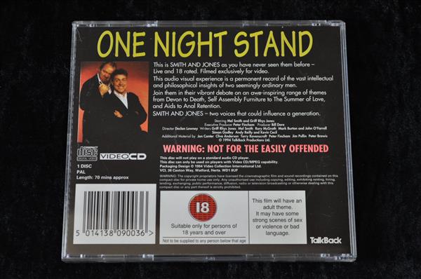 Grote foto smith and jones one night stand cdi video cd spelcomputers games overige games