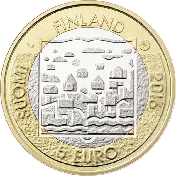 Grote foto finland 5 euro 2016 stahlberg verzamelen munten overige