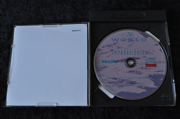 Grote foto the world of impressionism philips cd i spelcomputers games overige games