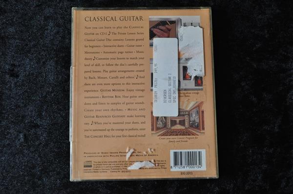 Grote foto private lesson series classical guitar philips cd i spelcomputers games overige games