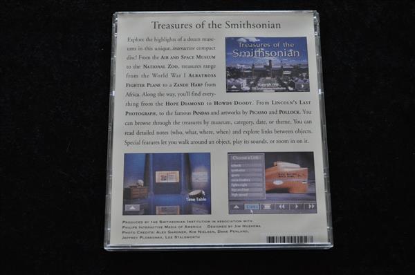 Grote foto treasures of the smithsonian philips cd i spelcomputers games overige games
