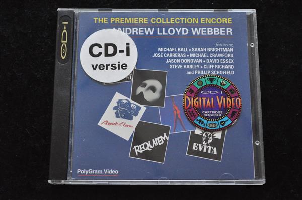 Grote foto the premiere collection encor andrew lloyd webber video cd philips cd i spelcomputers games overige games