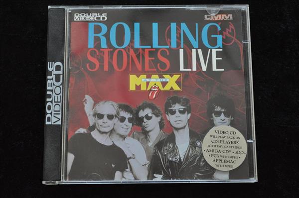 Grote foto rolling stones live at the max video cd philips cd i spelcomputers games overige games