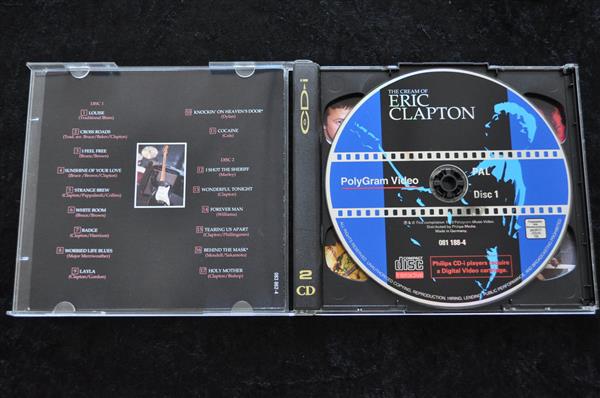 Grote foto the cream of eric clapton video cd philips cd i spelcomputers games overige games