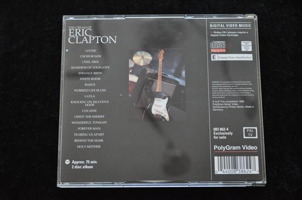 Grote foto the cream of eric clapton video cd philips cd i spelcomputers games overige games