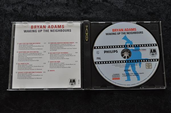 Grote foto bryan adams waking up the neighbours video cd philips cd i spelcomputers games overige games