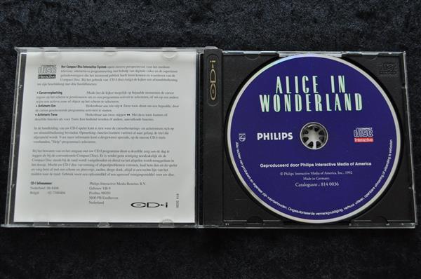 Grote foto alice in wonderland philips cd i spelcomputers games overige games