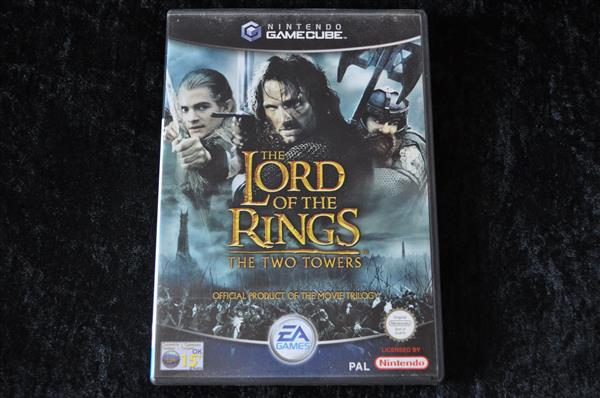 Grote foto the lord of the rings the two towers nintendo gamecube ngc pal spelcomputers games overige nintendo games