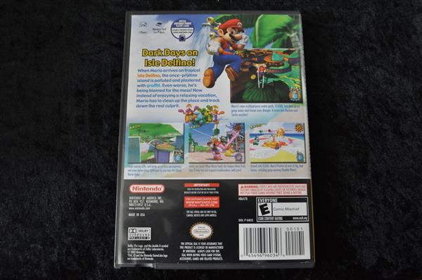 Grote foto super mario sunshine nintendo gamecube ngc ntsc player choice spelcomputers games overige nintendo games