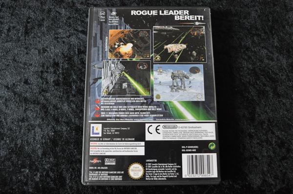 Grote foto star wars rogue leader rogue squadron ii nintendo gamecube ngc pal spelcomputers games overige nintendo games