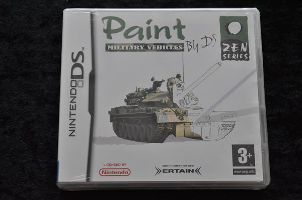Grote foto paint by ds military vehicles nintendo ds new sealed italian spelcomputers games overige games