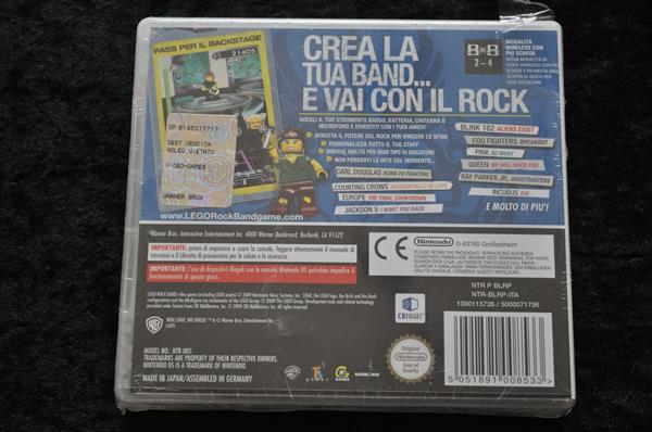 Grote foto lego rockband nintendo ds new sealed italian spelcomputers games overige games