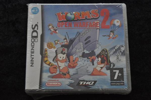 Grote foto worms open warfare 2 nintendo ds new sealed italian spelcomputers games overige games