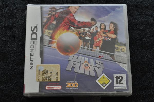 Grote foto balls of fury nintendo ds new sealed spelcomputers games overige games
