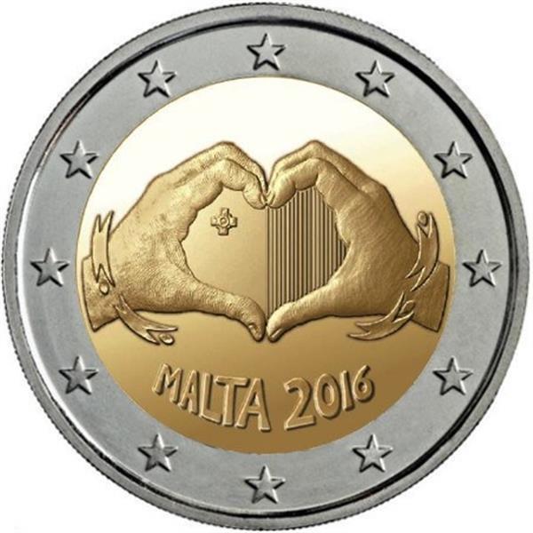 Grote foto malta 2 euro 2016 love verzamelen munten overige