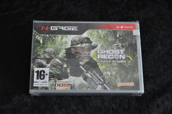 Grote foto nokia n gage tom clancy gohst recon jungle storm new in seal spelcomputers games overige games