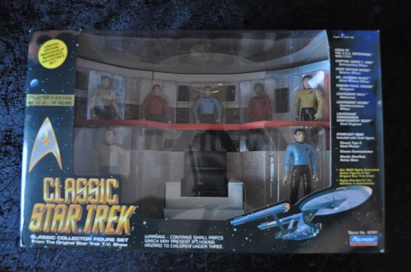 Grote foto classic star trek bridge collector figure set new spelcomputers games overige games