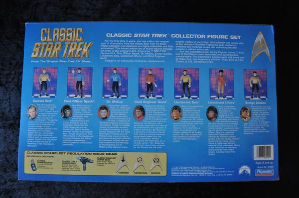 Grote foto classic star trek bridge collector figure set new spelcomputers games overige games