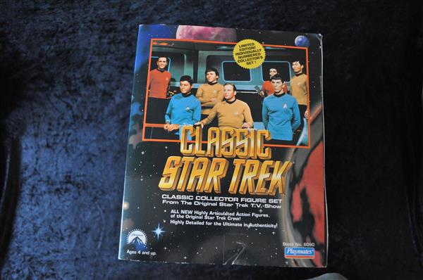 Grote foto classic star trek bridge collector figure set new spelcomputers games overige games