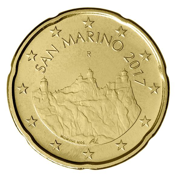 Grote foto san marino 20 cent 2017 unc verzamelen munten overige