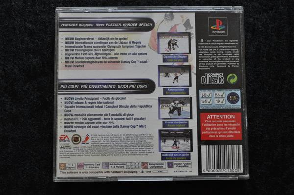 Grote foto nhl 99 geen front cover playstation 1 ps1 spelcomputers games overige playstation games