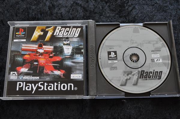 Grote foto f1 racing championship geen front cover playstation 1 ps1 spelcomputers games overige playstation games