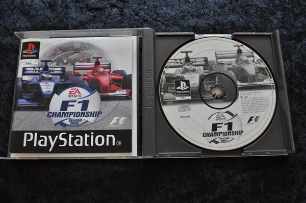 Grote foto f1 championship season 2000 playstation 1 ps1 spelcomputers games overige playstation games