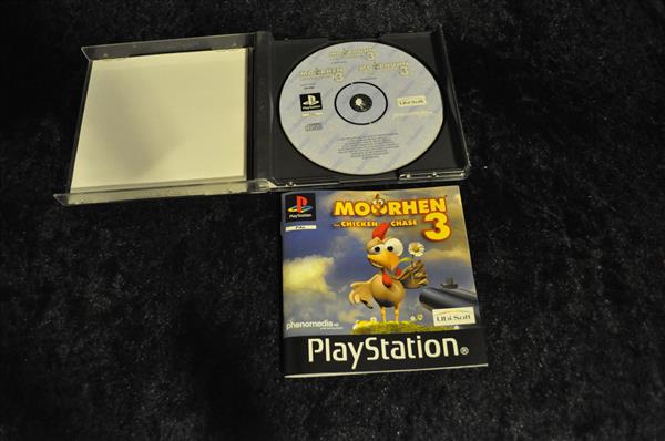 Grote foto moorhen 3 chicken chase playstation 1 ps1 spelcomputers games overige playstation games