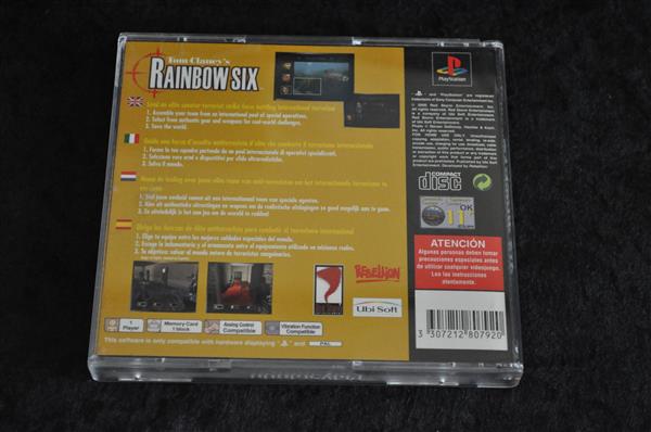Grote foto tom clancy rainbow six playstation 1 ps1 exclusive spelcomputers games overige playstation games