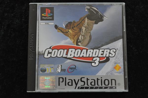 Grote foto cool boarders 3 playstation 1 ps1 platinum spelcomputers games overige playstation games