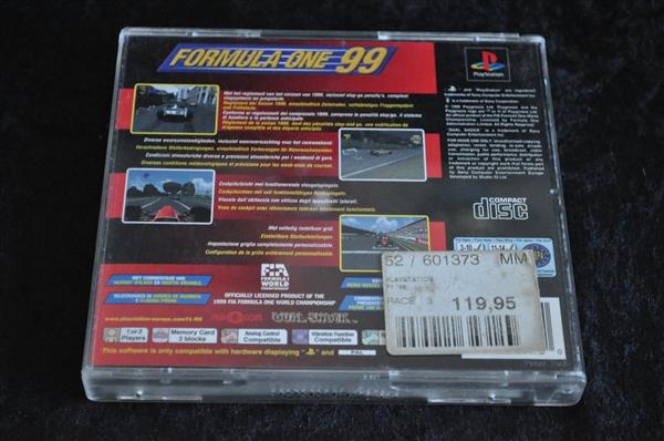 Grote foto formula one 99 playstation 1 spelcomputers games overige playstation games